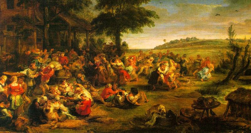 Peter Paul Rubens The Village Wedding China oil painting art
